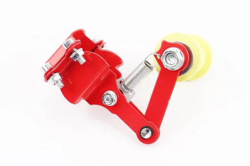 Натяжитель цепи приводной с роликом (универсальный) тип 2, красный, FIX-999734