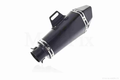 Глушитель прямоток #XX007, черный, QT-021448