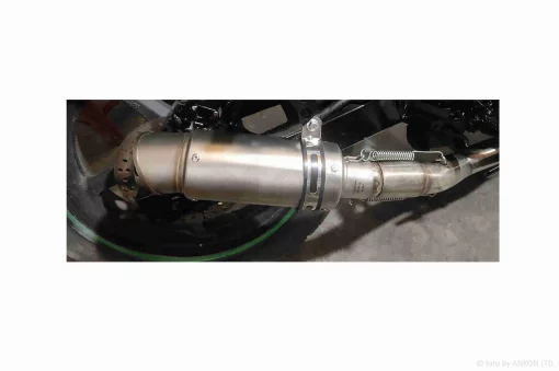 Глушник прямоток #XPT020, D51, сірий мат, QT-017984