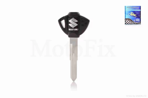 Ключ замка зажигания (заготовка) Suzuki черный "LIPAI", QT-021569