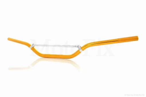 Руль мото d22-22-22 +перемычка (желтый), QT-011045