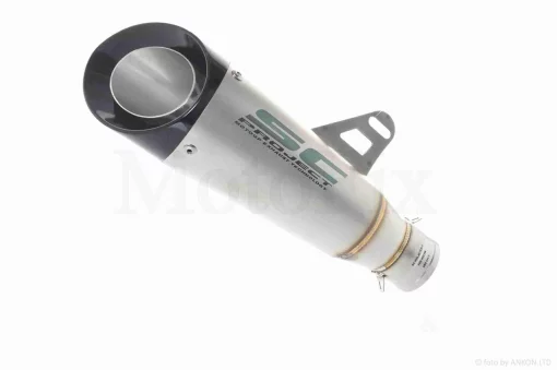 Глушник прямоток #S04-2, D51, сірий мат, QT-012576