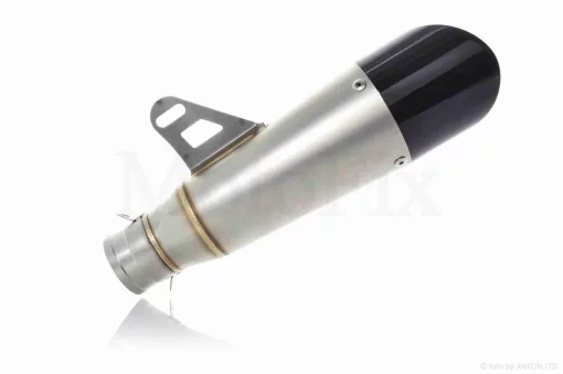 Глушник прямоток #S04-2, D51, сірий мат, QT-012576