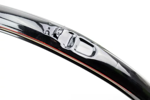 Крылья стальные 28", чёрные "Sovereigh", FIX-403468