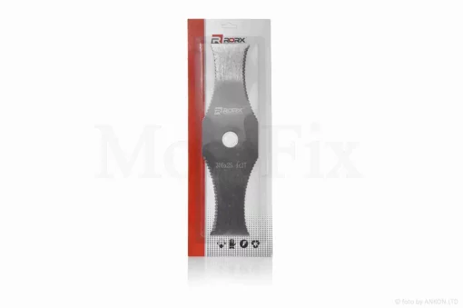 Ніж коси 2T D305 d25.4 нержавіюча сталь із заточкою "RORX" (блістер, клас A), QT-005261