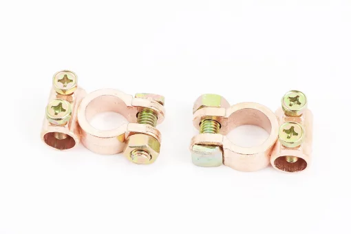 Клеммы на аккумулятор "100 552" (пара + d-18mm и - d-16mm), FIX-210976