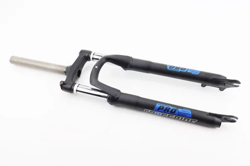 Вилка 27,5" амортизационная, без резьбы 1-1/8" (28,6мм), шток 210мм, с ходом 50мм, Disk-brake, M Lockout, чёрная N781, FIX-210990