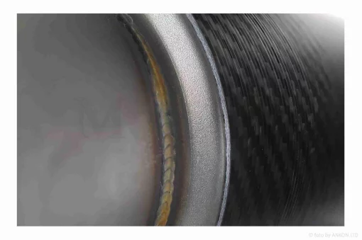 Глушник прямоток #XPT046, D60, карбон (Carbon fiber), QT-010963