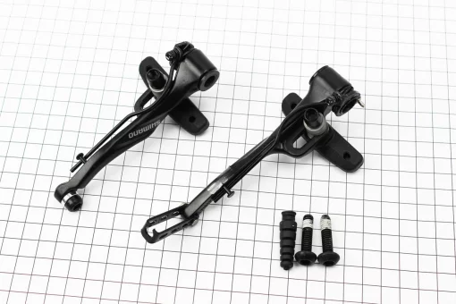 Гальмо V-brake 105мм (1 колесо), алюмінієве, чорне ALIVIO BR-T4000, FIX-404251