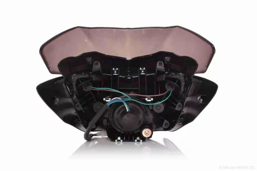 Обтекатель с фарой BAJAJ PULSAR 135 красный, QT-016034