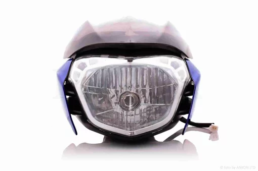 Обтекатель с фарой BAJAJ PULSAR 135 синий, QT-016033