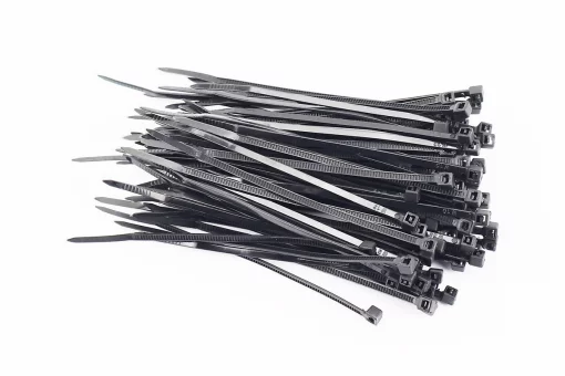 Хомут-стяжка пластик бiлий 2,5мм*100мм- 100шт, FIX-701013