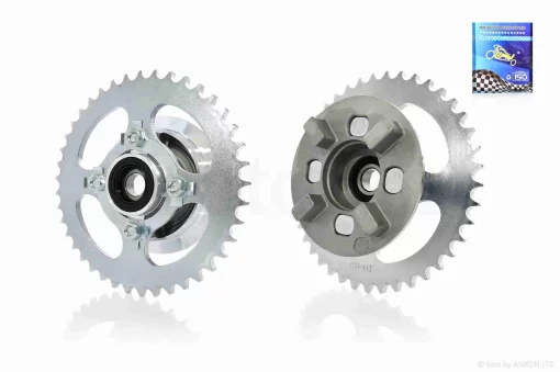 Демпфер заднього колеса Delta під шпильки, у зборі +зірка 428-41T "LIPAI", QT-008519