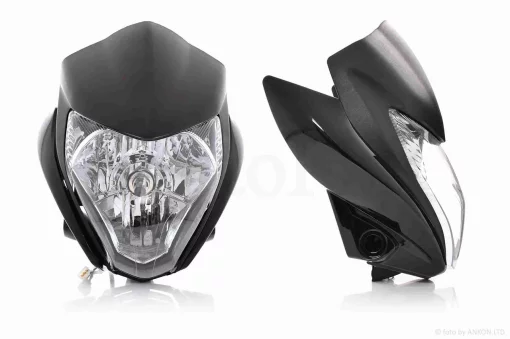 Обтічник з фарою HONDA CB300R 2012 чорний, QT-004191