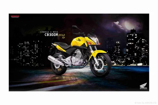 Обтічник з фарою HONDA CB300R 2012 чорний, QT-004191