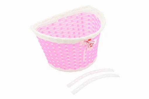 Корзина багажная передняя, детская 12/16", цветная, FIX-409354