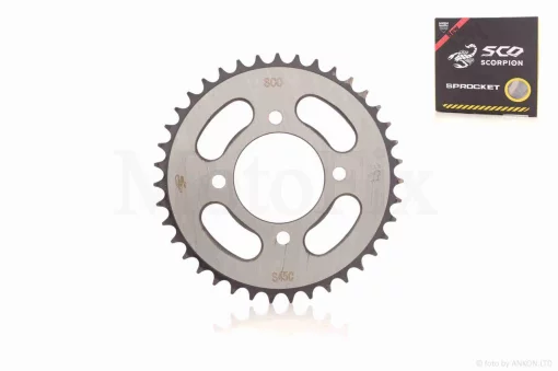 Звезда трансмиссии задняя 4-78/55, d58, D170 428-39T JD125 "SCORPION" , QT-003168