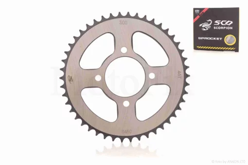 Звезда трансмиссии задняя 4-78/55, d58, D190 428-46T JD125 "SCORPION" , QT-003170