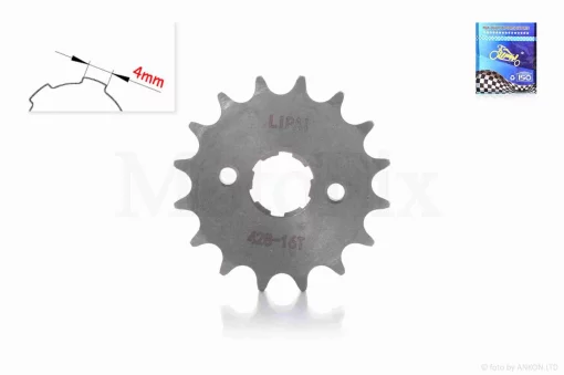 Звезда трансмиссии передняя CB/CG 428-16T, QT-021927