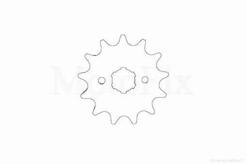 Зірка трансмісії передня CB/CG 520-13T вузька посадка, QT-021923