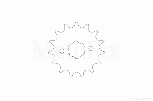 Зірка трансмісії передня CB/CG 428-15T, QT-021926