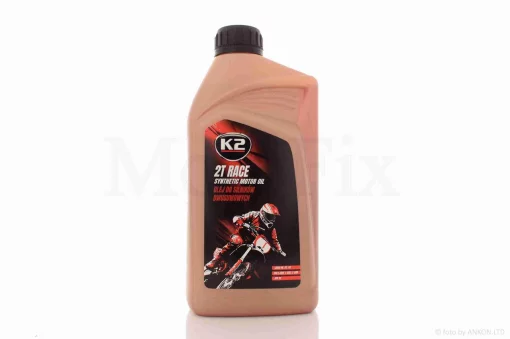 Масло моторное 2T, 1л, синтетика (RACE) "K2" ПОЛЬША, QT-039064