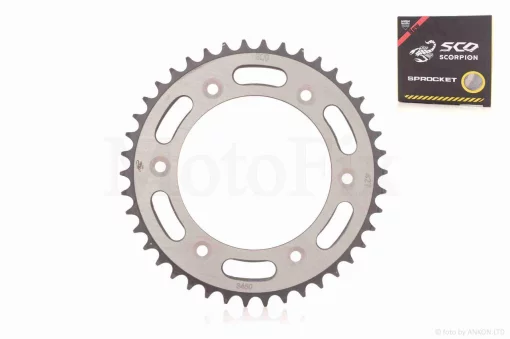 Звезда трансмиссии задняя 6-153/77, d125, D209 520-42T NXR150 BROSS "SCORPION" , QT-039288