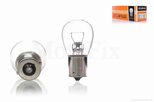 Лампа поворотів та габаритів G23 (BA15S) 12V 21W біла, QT-021782