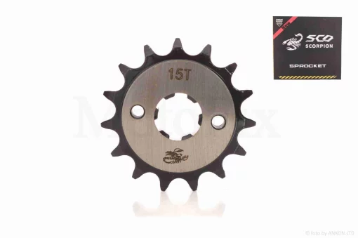 Звезда трансмиссии передняя Lifan 428-15T "SCORPION" , QT-039293