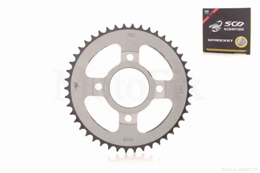 Зірка трансмісії задня 4-90/64 d58, D190 428-46T WY125 "SCORPION", QT-039319