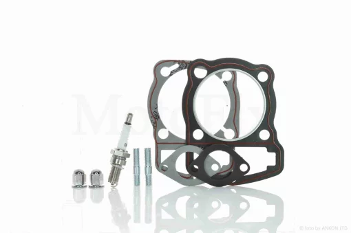 Головка циліндра 165FMM/166FMM CB200/CB250 D65.5, d27/31.5 у зборі "LIPAI" (чорна, TTR250), QT-031010