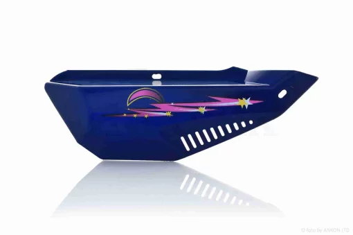 Пластик Delta бокова пара на бардачок, синій "LIPAI", QT-011195