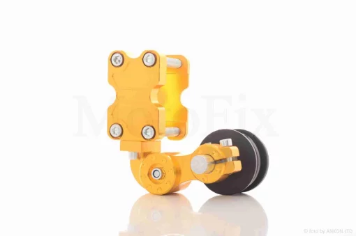 Натяжитель цепи трансмиссии (успокоитель) универсальный, роликовый "LIPAI" золото, QT-036311