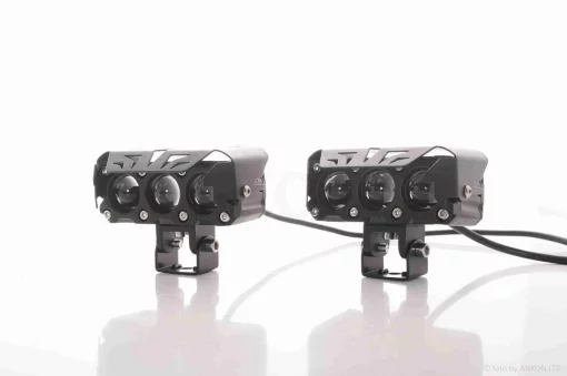 Фари додаткові (пара) діодні, прямокутні, 100*45, білий/жовтий #S21-8Z1, QT-038019