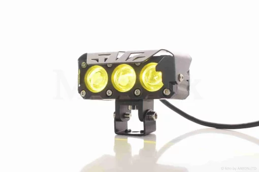 Фари додаткові (пара) діодні, прямокутні, 100*45, білий/жовтий #S21-8Z1, QT-038019