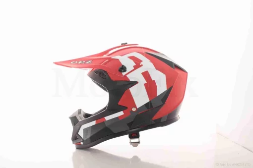 Шлем кроссовый "IBK" (#166-ORZ/12, L), QT-038475