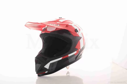 Шлем кроссовый "IBK" (#166-ORZ/12, L), QT-038475