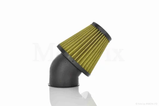 Фільтр повітряний (нульовик) d35/42/48/50 косий, відкритий #2201 (жовтий), QT-038515