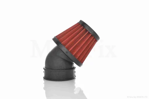 Фільтр повітряний (нульовик) d28/35/42/48/50 косий, відкритий #2197 (червоний), QT-038525