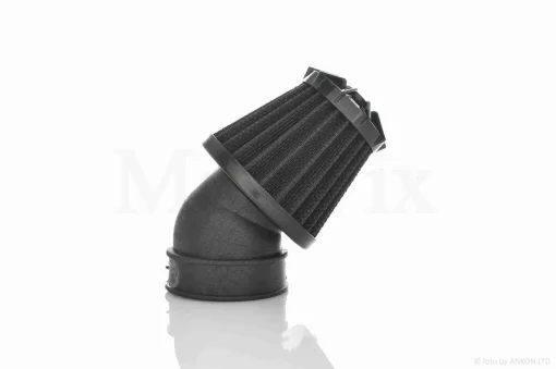 Фільтр повітряний (нульовик) d28/35/42/48/50 косий, відкритий #2199 (чорний), QT-038529