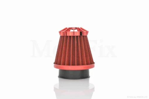 Фільтр повітряний (нульовик) d28/35/42/48/50 прямий, відкритий #2198 (червоний), QT-038535