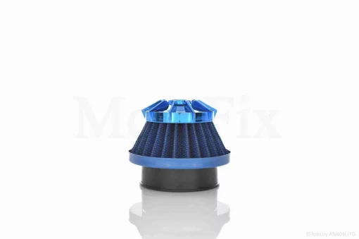 Фільтр повітряний (нульовик) d28/35/42/48/50 прямий, відкритий #2202 (синій), QT-038541