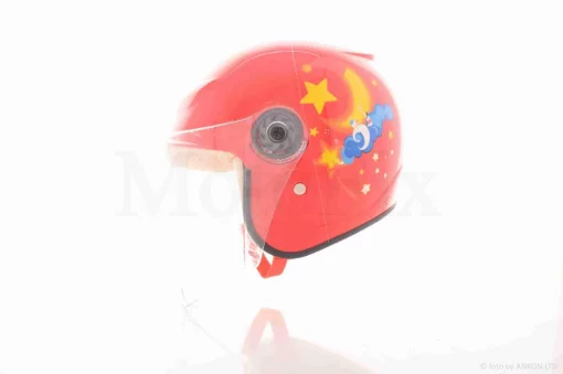 Шолом відкритий підлітковий "YOHE" (#T69, червоний, S), QT-038624