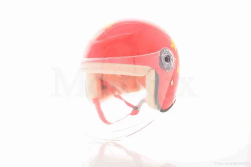 Шолом відкритий підлітковий "YOHE" (#T69, червоний, S), QT-038624