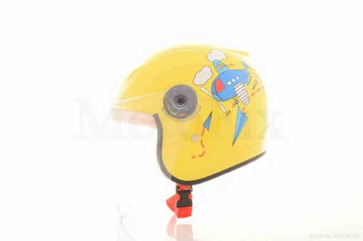 Шолом відкритий підлітковий "YOHE" (#T69, жовтий, S), QT-038625