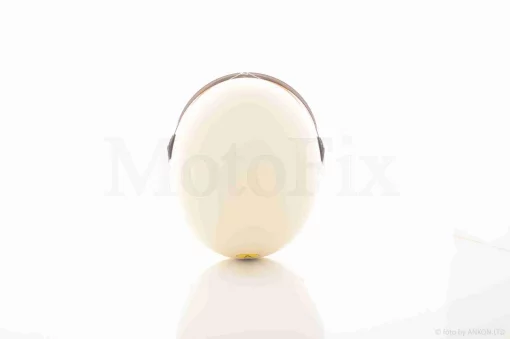 Шлем каска детский "STOCK" (#2, белый, матовый, визор тонированный), QT-038628