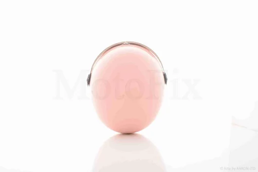 Шлем каска детский "STOCK" (#2, розовый, матовый, визор тонированный), QT-038629