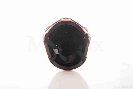 Шлем каска детский "STOCK" (#2, розовый, матовый, визор тонированный), QT-038629