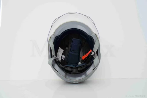 Шлем открытый "DAVID" (#D317, серый матовый, S-M-L, ABS), QT-038683