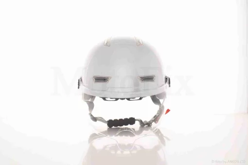 Шлем открытый "DAVID" (#D317, серебристый, S-M-L, ABS), QT-038684